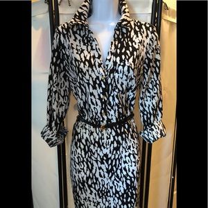 The limited print shirt dress